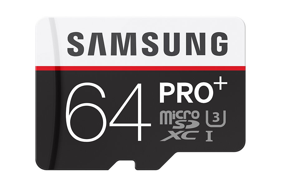 64 GB microSD Karta PRO Plus Samsung + USB adaptér