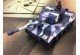 RC tank, RC mini tank Tiger se zvuk. modulem, modrý