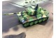 RC tank, RC mini tank Tiger se zvuk. modulem, zelený