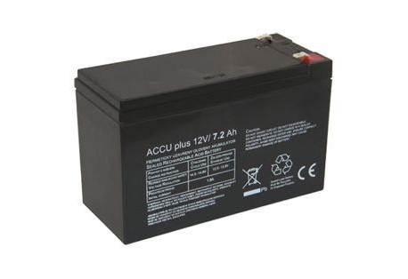 Akumulátor 12V / 7.2Ah - ACCU plus - bezúdržbový olověný
