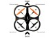 Rameno kompletní s vrtulí oranžová X2 pro Dron Patriot s kamerou
