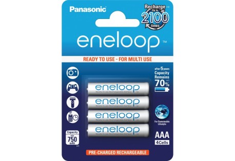 Baterie Panasonic Eneloop AAA 4ks 4MCCE/4BE