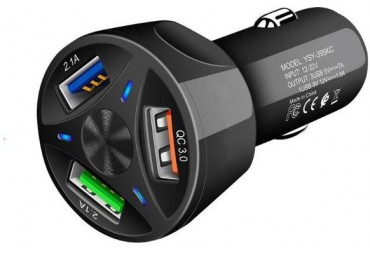 3v1 USB nabíječ do vozidla (1DJ1094)