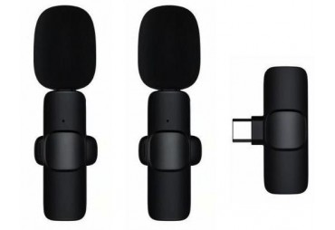 2v1 Type-C Lavalier Wireless Microphone (vč. Aku) (1DJ6247)