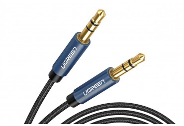 UGREEN stereo audio kabel 3.5mm jack 1m, modrý (1UG1070)