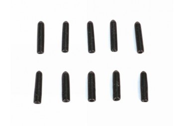 Koncové čepičky na vypínače, černé, dlouhé, 10ks. (33001.50)
