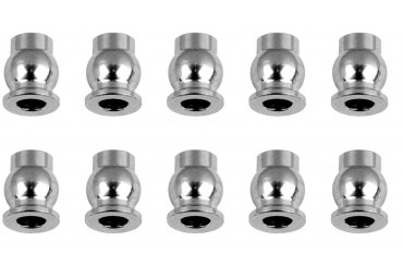 FT ocelové kuličky kloubků s límcem, 10 ks. (AE42054)