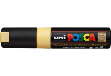 Akrylový popisovač UNI POSCA PC-8K 8mm - neonově bledě oranžová (GR182674)