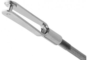 Vidlička kovová M2 s pozinkovaným ocelovým táhlem, 5 ks. (KAV0005)