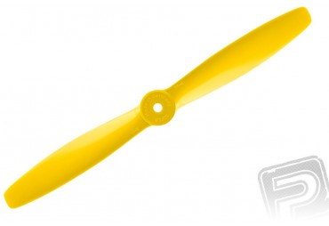 Nylon vrtule žlutá 8x4 (20x10 cm), 1 ks. (KAV0059)