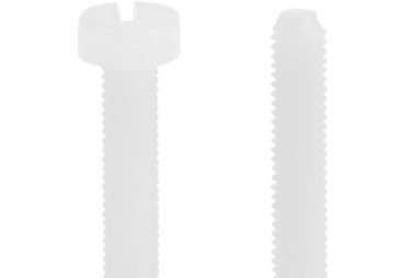 Plastový/Nylon šroub s válcovou hlavou M4x30mm, 10ks (KAV6054)