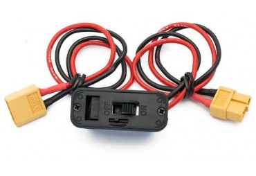 MAXI vypínač s nabíjecí zdířkou/kabelem - s XT60 na XT60 (KN-130545)