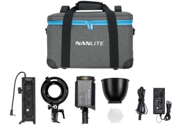 Nanlite Forza 60B s držákem baterií a Bowens adaptérem (NAN48183)