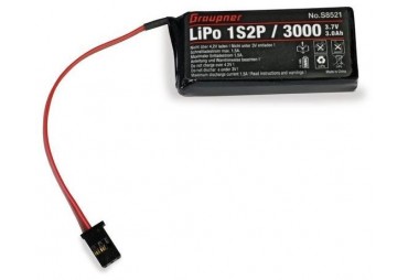Vysílačové LiPo 1S2P/3000 3,7V pro MZ-12 serii (S8521)