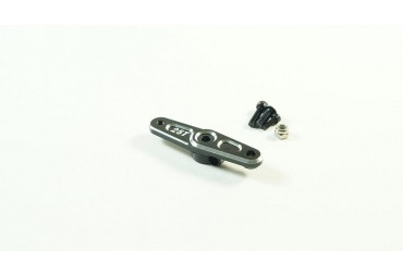 SWORKz Uni-Design 2-pojistná hlíníková černá servo dvouramená páka, 25 zubů, 1 ks. (SW33807925)