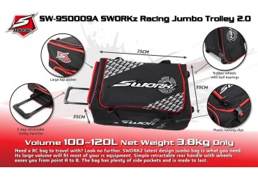 SWORKz Racing Jumbo Trolley II, 1 ks. (SW950009A)