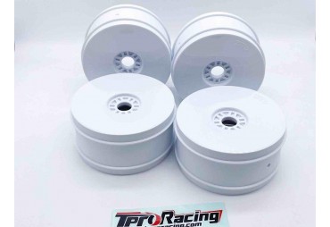 TPRO 1/8 Off-Road disky Pro-XR Race Medium/Střední tvrdost, bílé, 4 ks. (TP100011MWH)