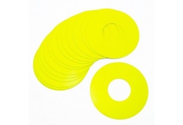 1/8 BUGGY žluté nálepky na disky, 20 ks. (UR0101-Y)
