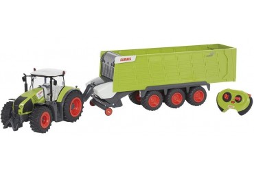 Happy People RC traktor CLAAS AXION 870 + přívěs Cargos 9600 1:16