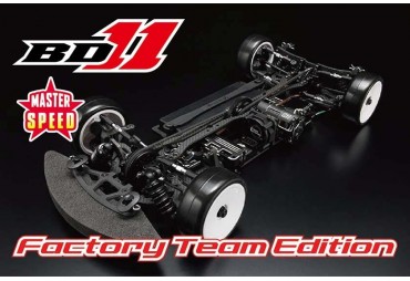 Yokomo Master Speed BD11 Team Edition Touring Car stavebnice, uhlíkové šasi (MSR-010FE)