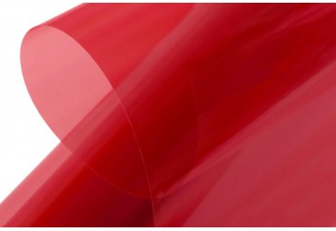 KAVAN nažehlovací fólie - transparentní červená (KAV60.12013.2)