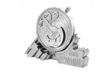 Luxusní ocelová stavebnice Prémiová řada Game of Thrones - Targaryen Sigil ICX120