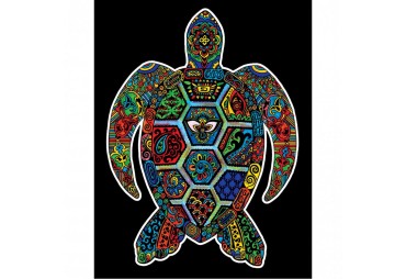 Colorvelvet Sametový obrázek Želva 21x29,7cm