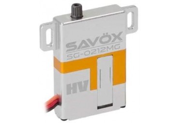 SG-0212MG 8mm HiVolt digitální servo (5kg-0,10s/60°) (SAVOX-SG0212MG)