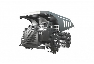 Metal Time Luxusní ocelová stavebnice Důlní vůz Quarry Transporter