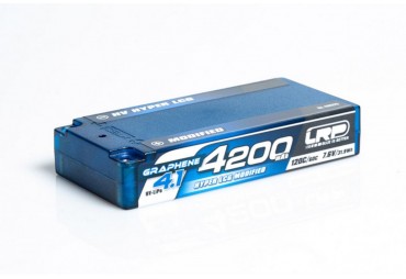 HV Ultra LCG Modified Shorty GRAPHENE-4.1 4200mAh Hardcase Akku - 7.6V LiPo - 120C/60C (L432273)