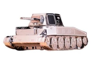 Metal Time Luxusní ocelová stavebnice tank T67