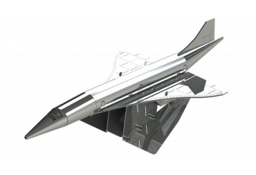 Metal Time Luxusní ocelová stavebnice letadlo Supersonic legend