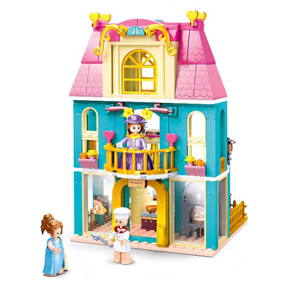 Sluban Girls Dream Village M38-B0876 Dobový obchodní dům