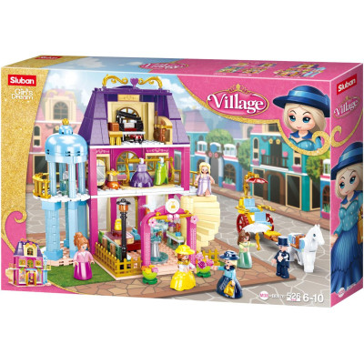 Sluban Girls Dream Village M38-B0876 Dobový obchodní dům