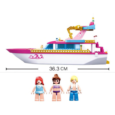 Sluban Girls Dream M38-B0722 Luxusní jachta