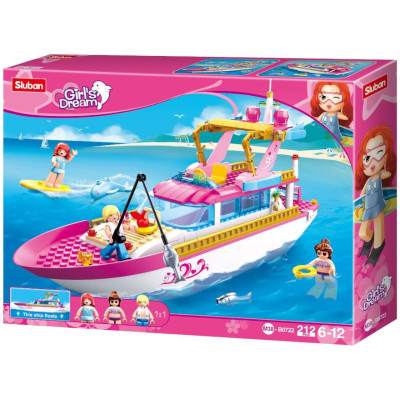 Sluban Girls Dream M38-B0722 Luxusní jachta