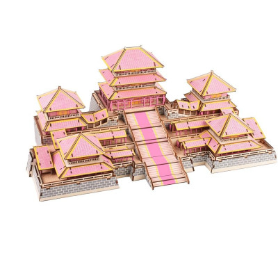Woodcraft Dřevěné 3D puzzle Epang palace