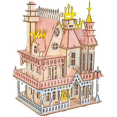 Woodcraft Dřevěné 3D puzzle Velkolepá vila