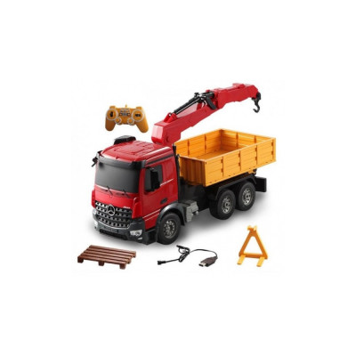 DOUBLE E RC nákladní auto s ramenem Mercedes-Benz Arocs 1:20