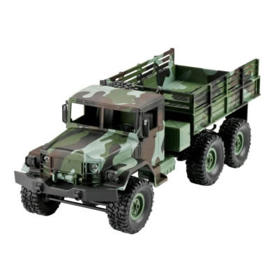 WPL RC vojenský truck M35 1:16 6x6 maskáčový RTR sada