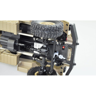 WPL RC vojenský truck M35 1:16 6x6 maskáčový RTR sada