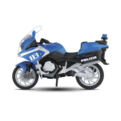 RE.EL Toys motocykl Polizia 1:20 se světly a zvuky