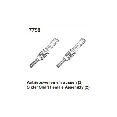DF models Kardanové poloosy k 3144