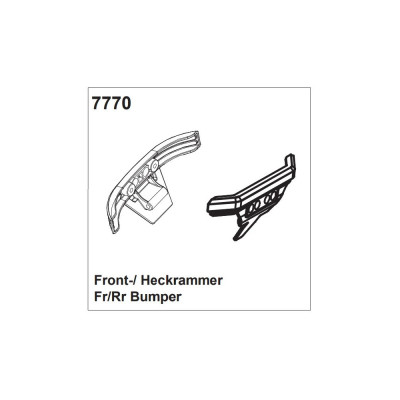 DF models Přední/zadní nárazník pro 3144