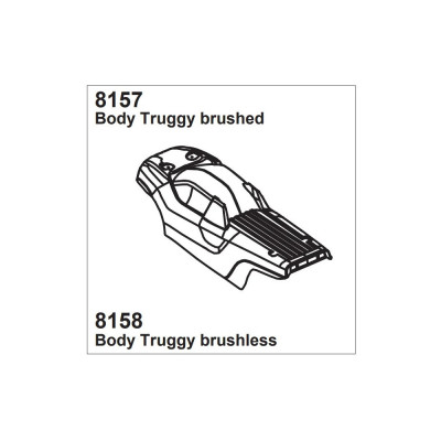 DF models Karoserie červená pro 3144