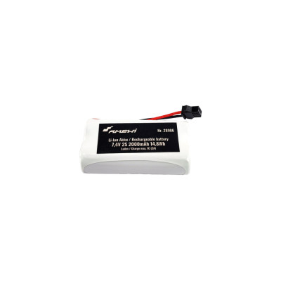 Aku Li-Ion 2S 7,4 V 2000 mAh HBX 3-Pin