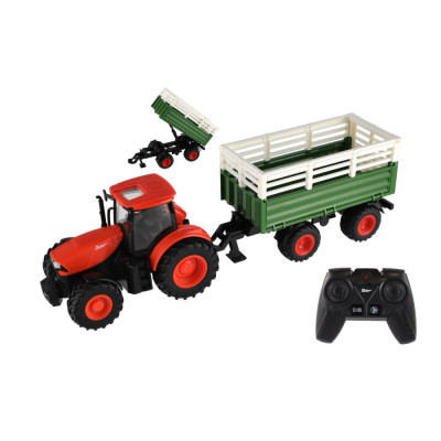 Zetor RC traktor s vlekem 2,4GHz dobíjecí pack + baterie se zvukem