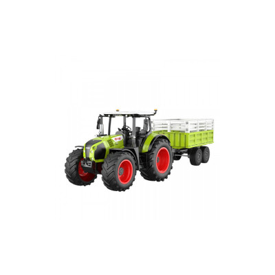 RC traktor Claas Axion 870 1:24 s vyklápěcím přívěsem, zvuky, světla