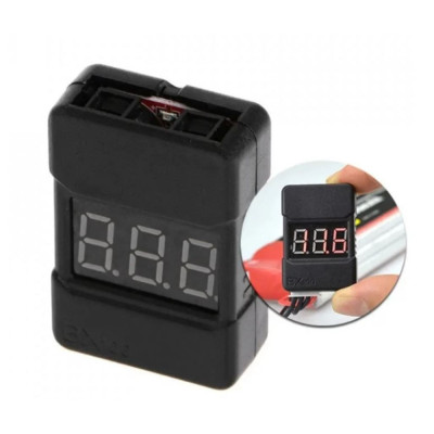 Alarm a měřič LiPo 2-8S BX2000