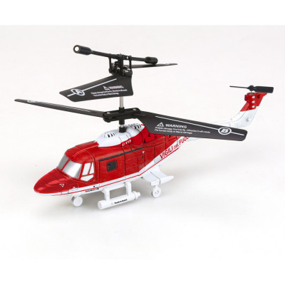 RC vrtulník  infračervený hasičský 3 kanály, gyroskop RTF sada